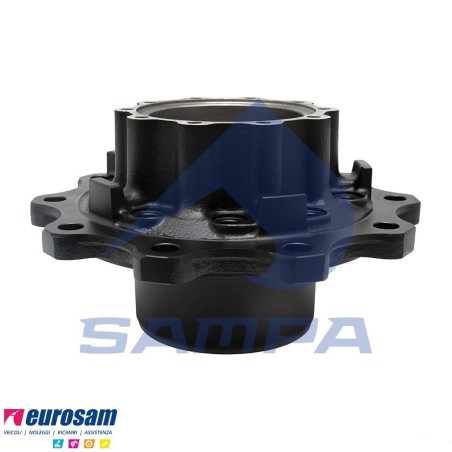 Mozzo ruota posteriore nudo Scania 4 serie con freno a disco