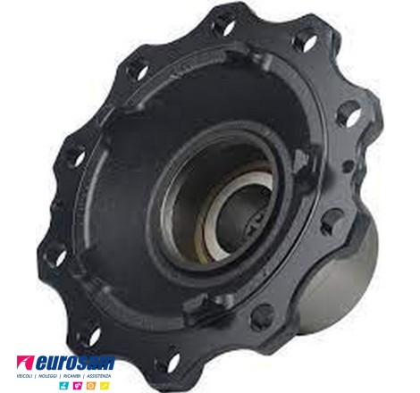 Mozzo ruota anteriore nudo...