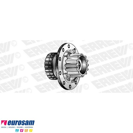 Kit Mozzo ruota posteriore Renault Premium Magnum Volvo FH FM versione con freni a disco con cuscinetto Oe quality e paraolio