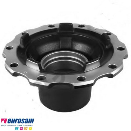 Kit Mozzo ruota anteriore Scania 94 114 124 144 164 con freni a tamburo con cuscinetto Oe quality