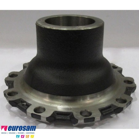 Mozzo ruota anteriore nudo Scania 94 114 124 144 164 con freni a tamburo