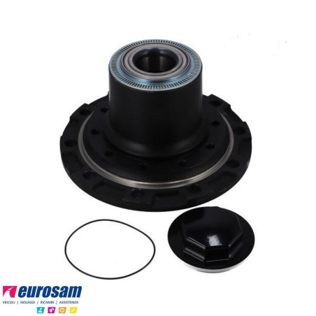 Kit Mozzo ruota anteriore Scania 94 114 124 144 164 con freni a disco con cuscinetto Oe quality