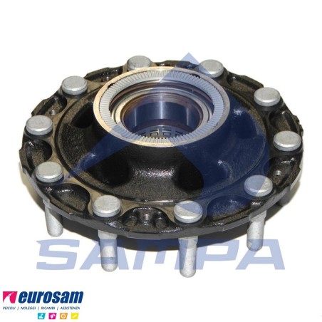 Kit Mozzo ruota posteriore Renault Premium Kerax Volvo FH FM FH12/16 con cuscinetto Oe quality e paraolio