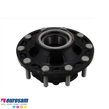 Mozzo ruota posteriore nudo Renault Premium Kerax Volvo 6x4 da cantiere