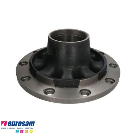 Mozzo ruota completo assale Bpw 10-12 Ton assale sistema convenzionale serie HS HZ altezza centr. Cerchi m22 calotta 125x2