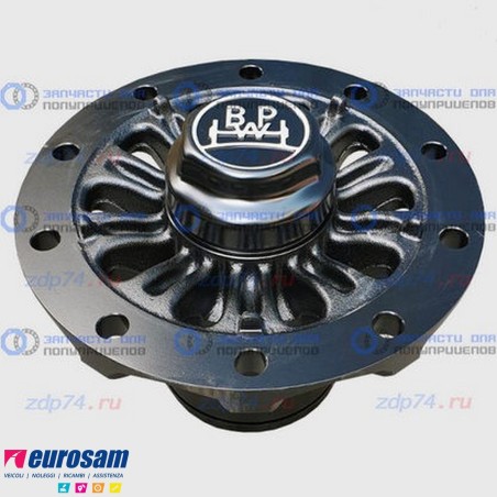 Mozzo ruota completo assale Bpw assale Eco Plus 3 6,5-9 Ton serie HS HZ SKH SH con cuscinetti e calotta Oe quality