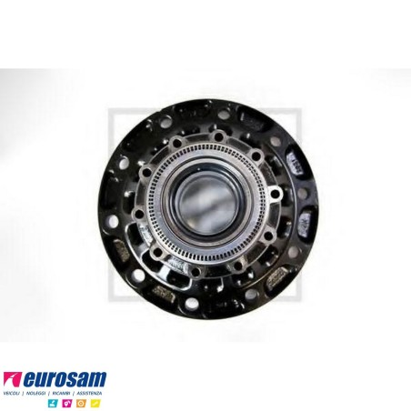 Mozzo ruota completo assale Saf 19"1/2 freno a disco tipo SKRB9019/9022 integrale