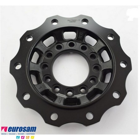 Flangia mozzo ruota assale Saf 19 1/2'' freno a disco tipo SKRB9019/9022