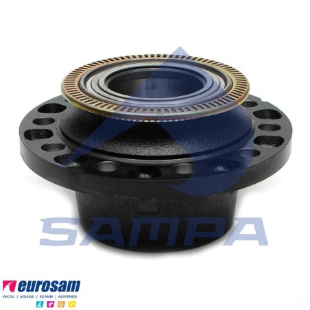 Mozzo ruota completo assale Saf 15'' freno a tamburo generazione 06 tipo S7 Z7/9/11 ZL9/11 massa frenante 300x200