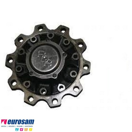 Mozzo ruota assale Meritor R.o.r. serie LM impianto frenante Dx195 Elsa 2 Elsa 195 con cuscinetti e calotta Oe quality