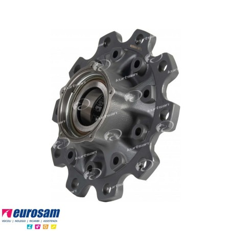 Mozzo ruota completo assale Meritor R.o.r. serie LM impianto frenante Dx195 Elsa 2 Elsa 195