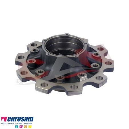 Mozzo ruota nudo assale Meritor R.o.r. serie LM impianto frenante Dx195 Elsa 2 Elsa 195