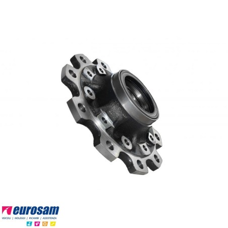 Mozzo ruota nudo assale Meritor R.o.r. serie LC con freno a disco - monta cuscinetto a cartuccia