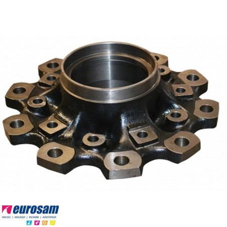 Mozzo ruota nudo assale Meritor R.o.r. serie LC con freno a disco - monta cuscinetto a cartuccia