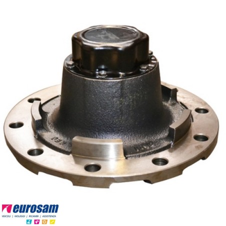 Mozzo ruota completo assali Meritor R.o.r. serie "TM" -19''1/2 impianto frenante dx195 elsa 195 8 fori