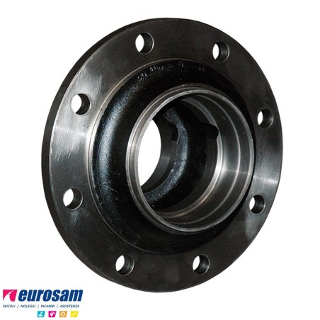 Mozzo ruota nudo assali Meritor R.o.r. serie "TM" -15''-19''1/2 8 fori