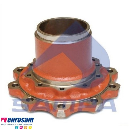 Mozzo ruota nudo rimorchio assale Mercedes tipo discos nr5