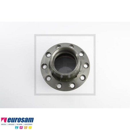 Mozzo ruota assale Bpw sistema convenzionale 10-12 ton serie NRS NRZ NHS NHZ calotta m125x2 con cuscinetti e calotta Oe quality