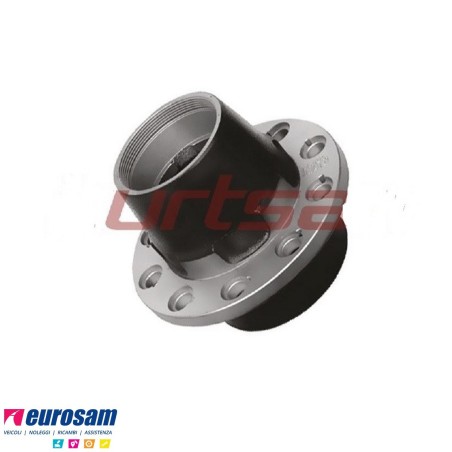 Mozzo ruota completo assale Bpw sistema convenzionale 10-12 ton serie NRS NRZ NHS NHZ calotta m125x2