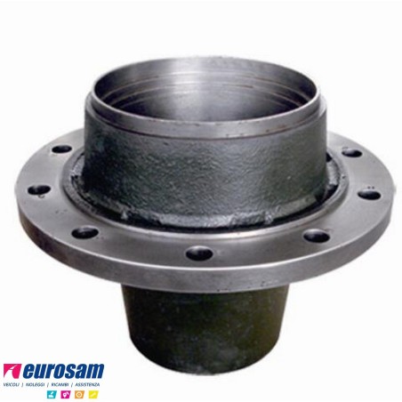 Mozzo ruota nudo assale Bpw sistema convenzionale 10-12 ton serie NRS NRZ NHS NHZ calotta m125x2