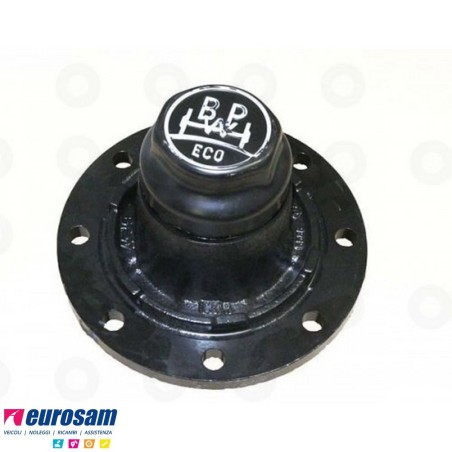 Mozzo ruota assale Bpw sistema Eco Maxx 10-12 ton serie K NZ calotta m136x2,5 con cuscinetti e calotta Oe quality