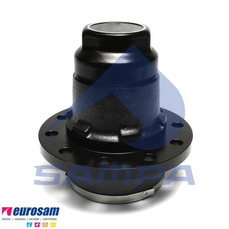Mozzo ruota completo assale Bpw sistema Eco Maxx 10-12 ton serie K NZ calotta m136x2,5