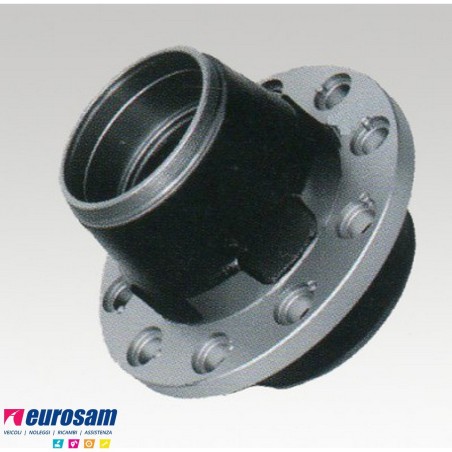 Mozzo ruota nudo assale Bpw sistema Eco 10-12 ton serie K NZ calotta m135x2