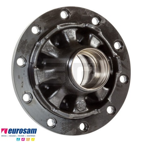 Mozzo ruota nudo assale Bpw sistema convenzionale 10-12 ton serie K calotta m125x2 8 fori