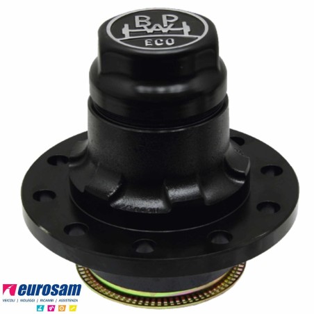 Mozzo ruota assale Bpw sistema Eco Maxx 6,4-8-9 ton serie K NS NZ calotta m125x2 con cuscinetti e calotta Oe quality