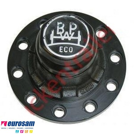 Mozzo ruota assale Bpw sistema Eco 6,4-8-9 ton serie K NS NZ calotta m125x2 con cuscinetti e calotta Oe quality