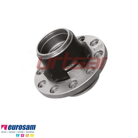 Mozzo ruota nudo assale Bpw sistema Eco 6,4-8-9 ton serie K NS NZ calotta m125x2