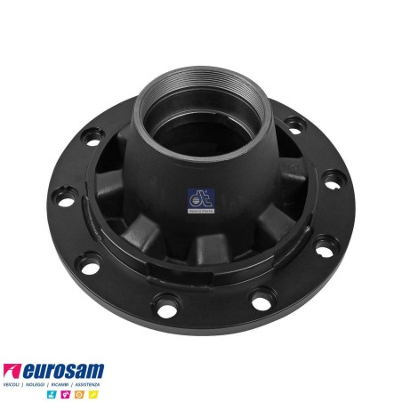 Mozzo ruota nudo assale Bpw sistema convenzionale 13-14 ton serie HS HZ calotta m135x3