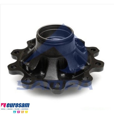 Mozzo ruota completo assale Bpw sistema Eco Maxx 10-12 ton serie HSF HZF SHS calotta int. M136x2,5