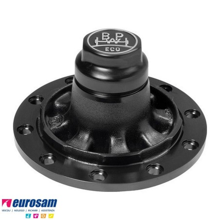 Mozzo ruota assale Bpw sistema Eco 10-12 ton serie HS HZ calotta m136x2,5 con cuscinetti e calotta Oe quality