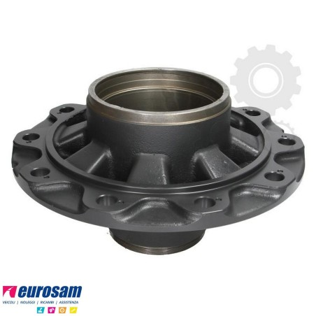 Mozzo ruota nudo assale Bpw sistema Eco 10-12 ton serie HS HZ calotta m135x2