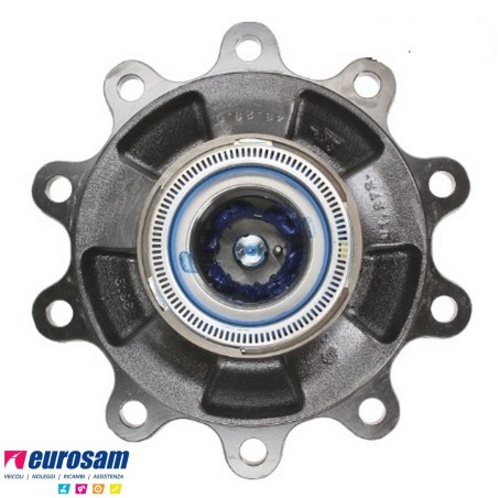 Mozzo ruota completo assale Bpw assale Eco Plus 6,5-8-9 Ton serie HS HZ SKH SH SKHB SHB SHSLL KH SMS SMB:LL