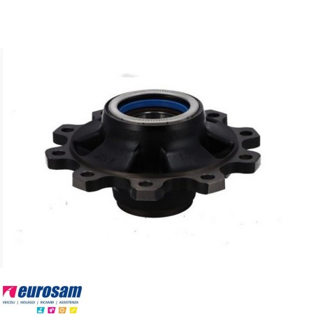 Mozzo ruota completo assale Bpw assale Eco Plus 8-9 Ton serie HS HZ SKH SH SKHB SHB KH calotta m136x2,5