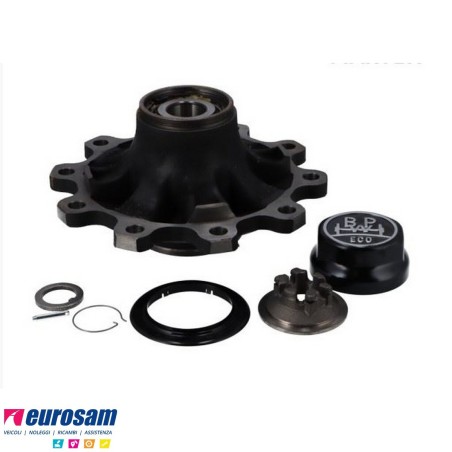 Mozzo ruota nudo assale Bpw sistema Eco Maxx 6,5-9 ton serie HS HZ SKHS - SH - SKH calotta int. M125x2