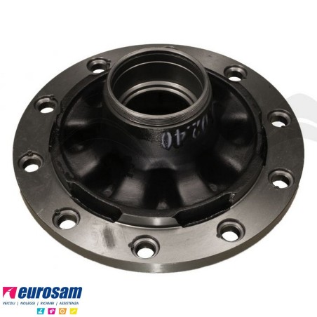 Mozzo ruota assale Bpw sistema Eco 6,5-9 ton serie HS HZ SKH calotta int. M125x2 con cuscinetto Oe quality
