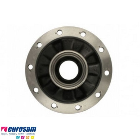Mozzo ruota completo assale Bpw sistema Eco 6,5-9 ton serie HS HZ SKH calotta int. M125x2