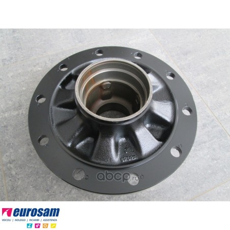 Mozzo ruota completo assale Bpw sistema Eco 6,5-9 ton serie HS HZ SKH calotta int. M125x2