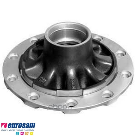 Mozzo ruota nudo assale Bpw 6,5-9 Ton serie HS HZ sistema convenzionale H. centr. Cerchi mm. 15 calotta m115x2