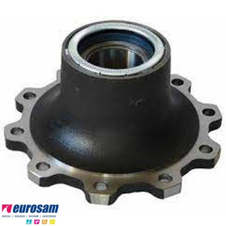 Mozzo ruota nudo Battaglino Bpw assale autosterzante 7,5 Ton