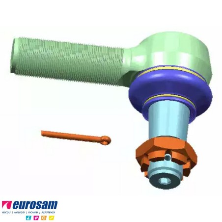 Testina avantreno destra Mercedes Actros Atego Axor Man