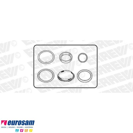 Kit paraolio mozzo posteriore Mercedes