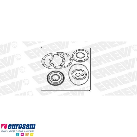 Kit paraolio mozzo posteriore Mercedes