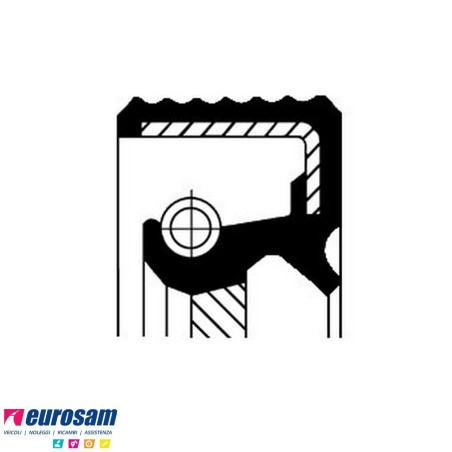 Paraolio interno mozzo posteriore 164x136x22 Volvo