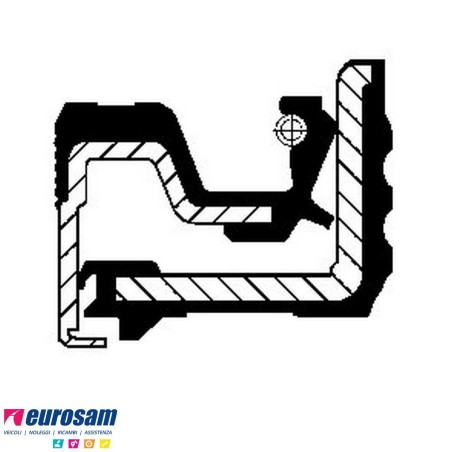Paraolio interno mozzo 164,5x120x19,5 Daf