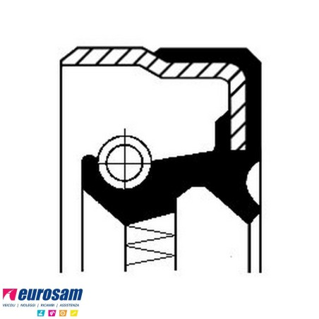 Paraolio interno mozzo 150x125x15 Mercedes