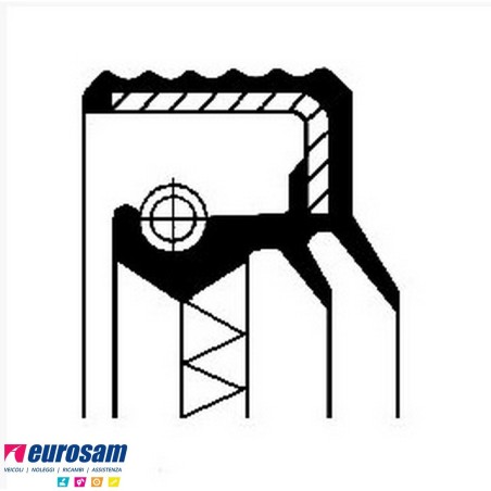 Paraolio interno mozzo 160x120x15 Renault